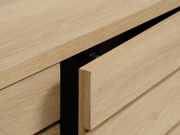 Credenza HALMBY 3 ante color rovere